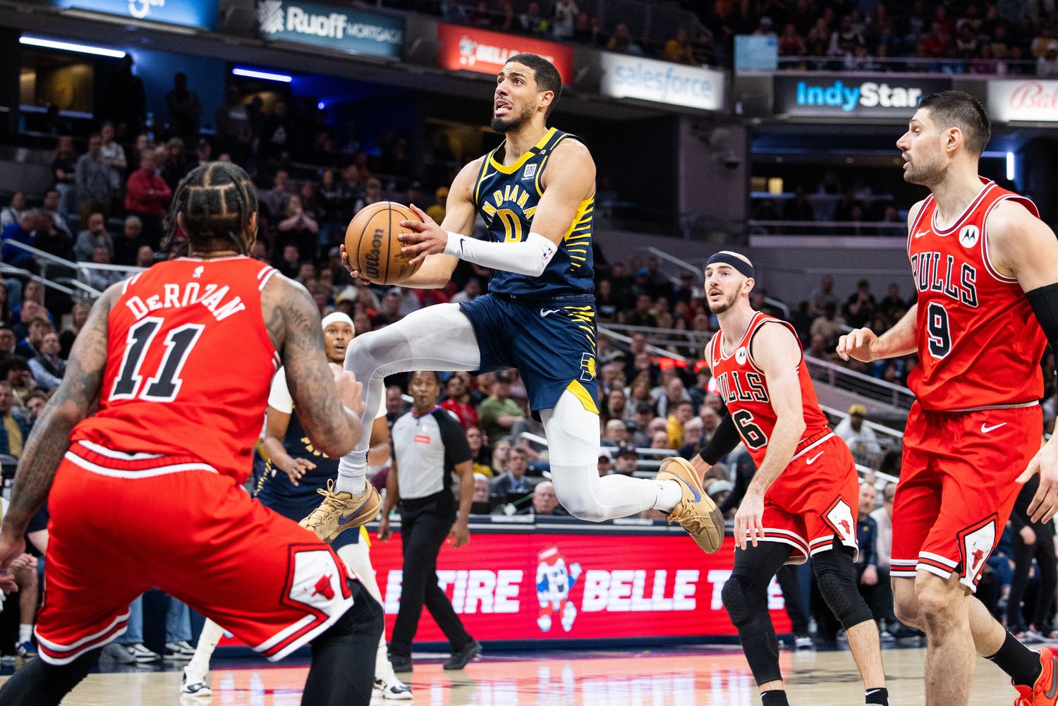 Indiana Pacers Tyrese Haliburton Chicago Bulls